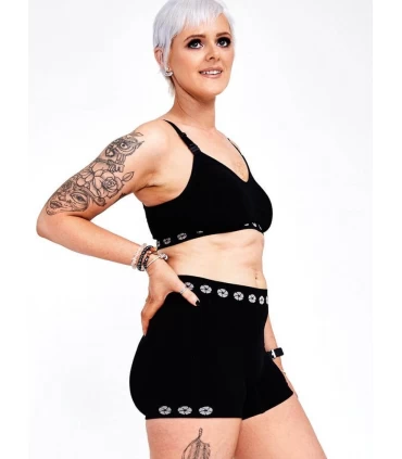 Sujetador FLEUR Confort mastectomía negro