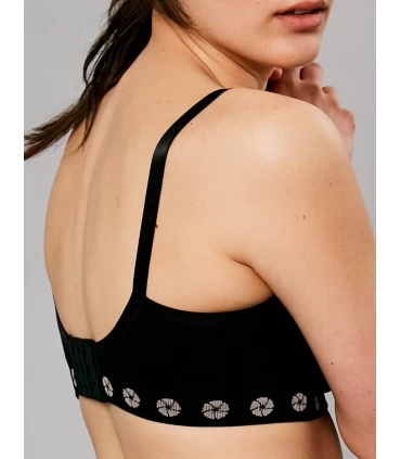 Sujetador FLEUR Confort mastectomía negro