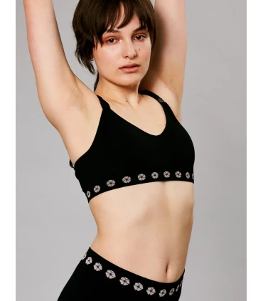 Sujetador FLEUR Confort mastectomía negro