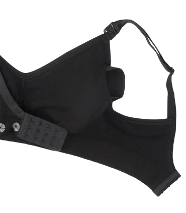 FLEUR sujetador mastectomía bambú negro