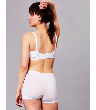 FLEUR sujetador confort bambú blanco