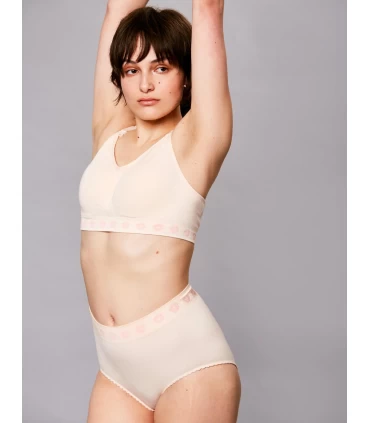 FLEUR sujetador confort bambú vainilla