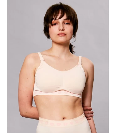 FLEUR sujetador confort bambú vainilla