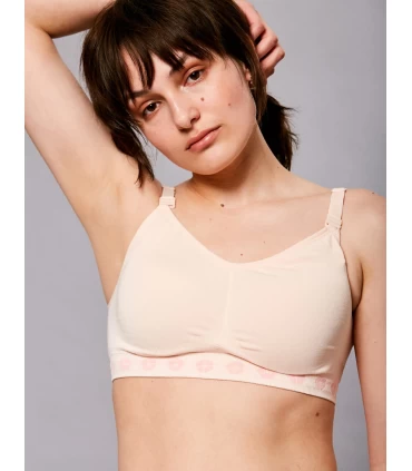 FLEUR sujetador confort bambú vainilla