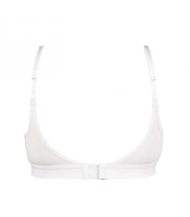 Sujetador postoperatorio Lourdes cierre espalda blanco
