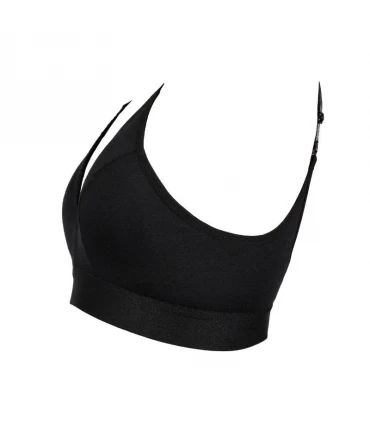 Sujetador postoperatorio Lourdes negro lateral