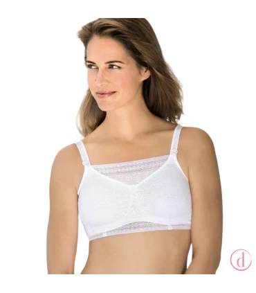 Bandeau top FLEUR complemento encaje blanco