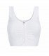 Sujetador LEYLA post quirúrgico algodón blanco