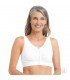 Sujetador EMILIA post mastectomía algodón blanco