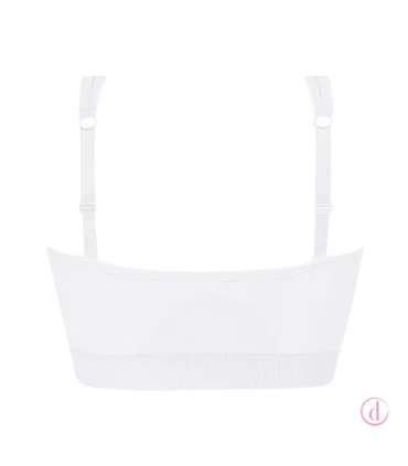 Sujetador EMILIA post mastectomía algodón blanco