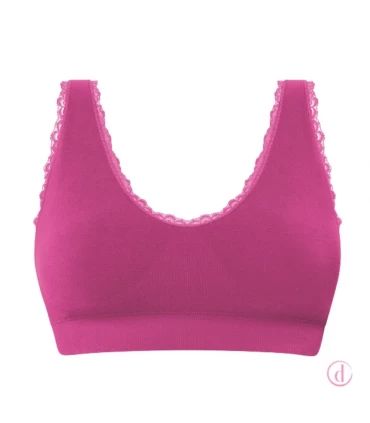 Sujetador Kitty mastectomía suave algodón