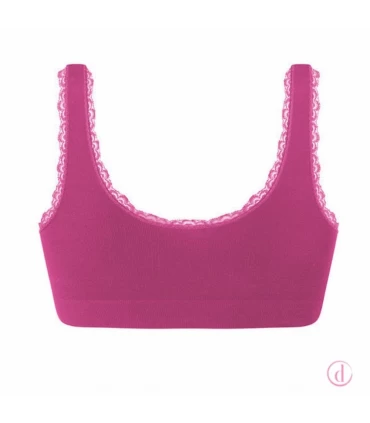 Sujetador Kitty mastectomía suave algodón