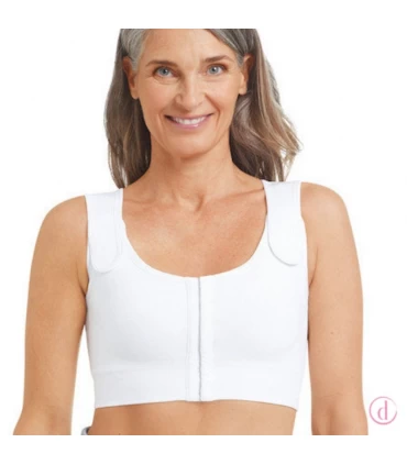 Sujetador Sina para postoperatorio mastectomía blanco