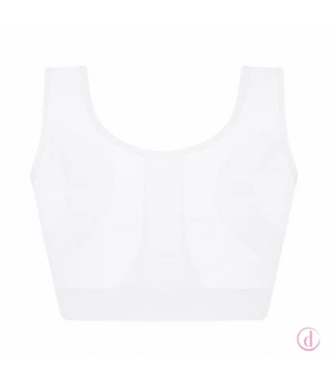 Sujetador SINA postoperatorio compresión media blanco