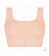 Sujetador SINA postoperatorio compresión media rosa nude