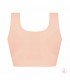 Sujetador SINA postoperatorio compresión media rosa nude