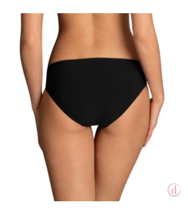 Braga clásica negro Casual Bottom