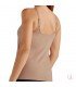 Amoena Valetta Top color nude por detrás