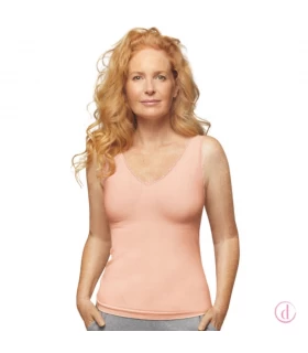 Amoena Camiseta Kitty Top mastectomía algodón