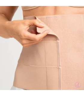 Vendaje Abdominal faja reconstrucción mama nude