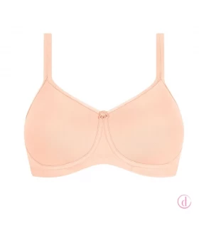 Amoena Sujetador MARA cierre frontal preformado Rosa Nude