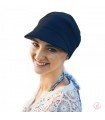 Gorra oncológica CAPRI azul marino