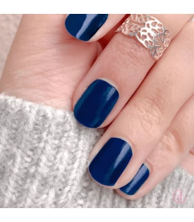 MÊME Esmalte de uñas silicio quimioterapia Azul noche