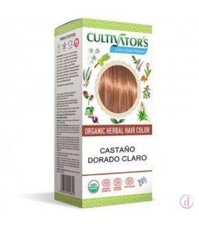 Cultivators Tinte orgánico Castaño Dorado light 100gr oncología
