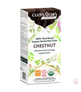 Cultivators Tinte orgánico Castaño 100gr oncología