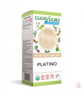 Cultivators Tinte orgánico Henna Neutral-Platino 100gr oncología