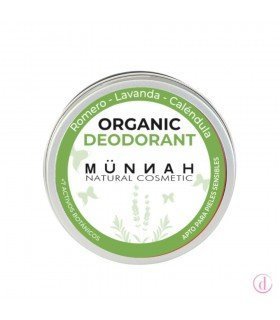 Munnah Desodorante en crema orgánico sin aluminio
