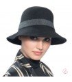Ellen Wille Gorro sombrero oncológico Tamina negro