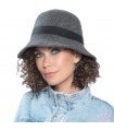 Ellen Wille Gorro sombrero oncológico Tamina gris