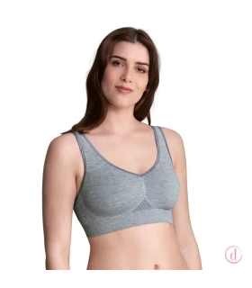 Anita Sujetador LOTTA confort sin aros Gris Melange