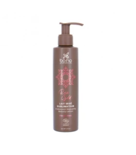 Leche Corporal reluciente sublimadora natural Rose Gold oncológica