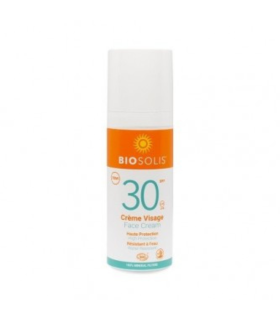 Biosolis Crema Facial Antiedad Solar SPF+30 oncologica