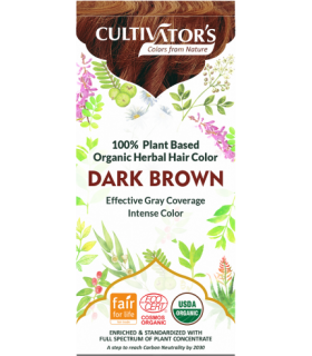 Cultivators Tinte orgánico Castaño Dorado oscuro100gr oncología