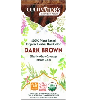 Cultivators Tinte orgánico Castaño Dorado oscuro100gr oncología