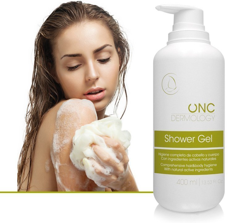 Gel de ducha dermoprotector para radioterapia y quimioterapia - radiodermitis