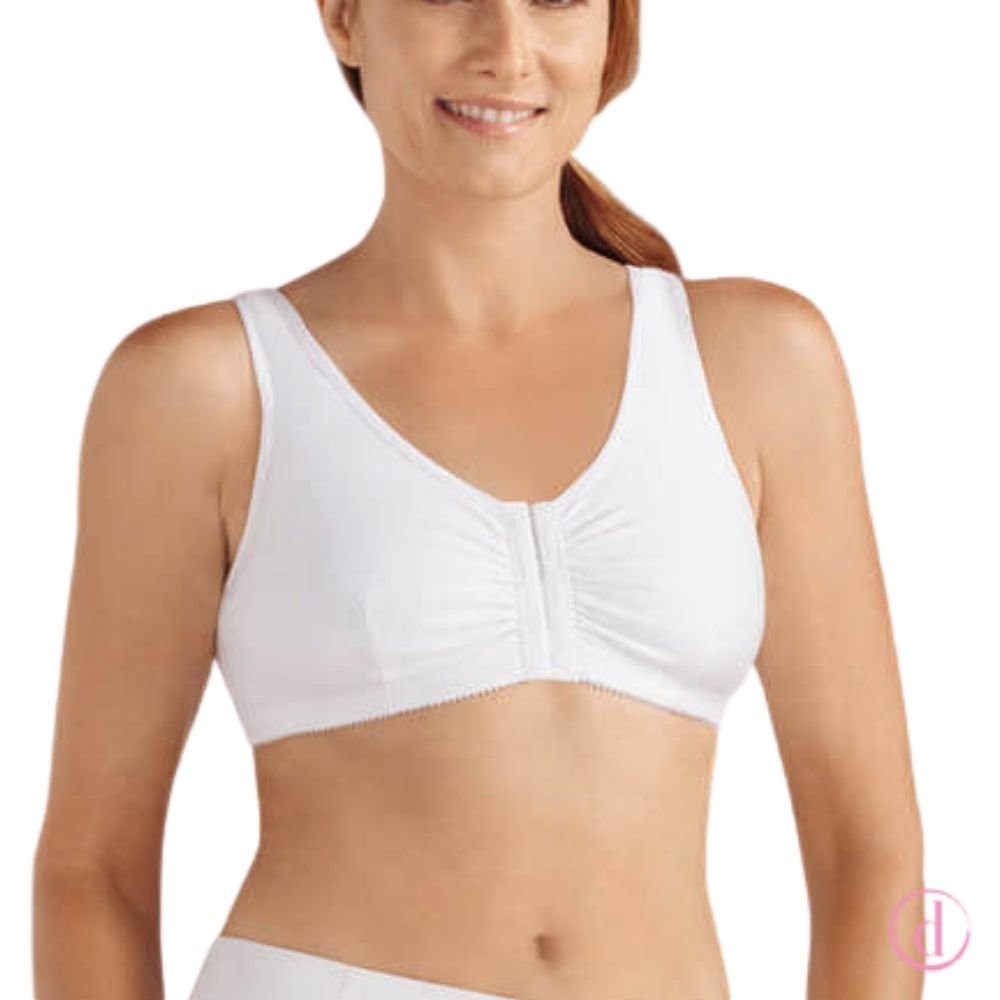 Sujetador Amoena Frances blanco para mastectomía