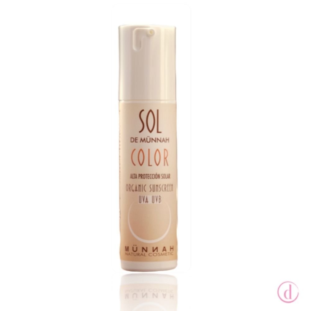 Crema solar con color para quimioterapia